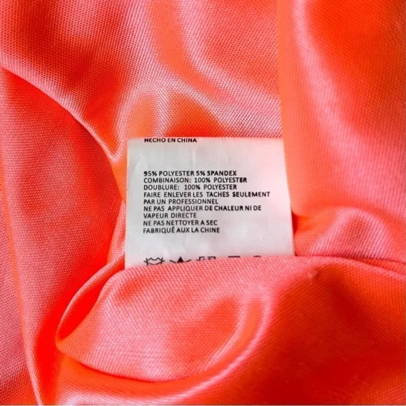 BETSY AND ADAM Illusion Low Back Prom Dress Crystal Beading Rhinestones WOFO 2